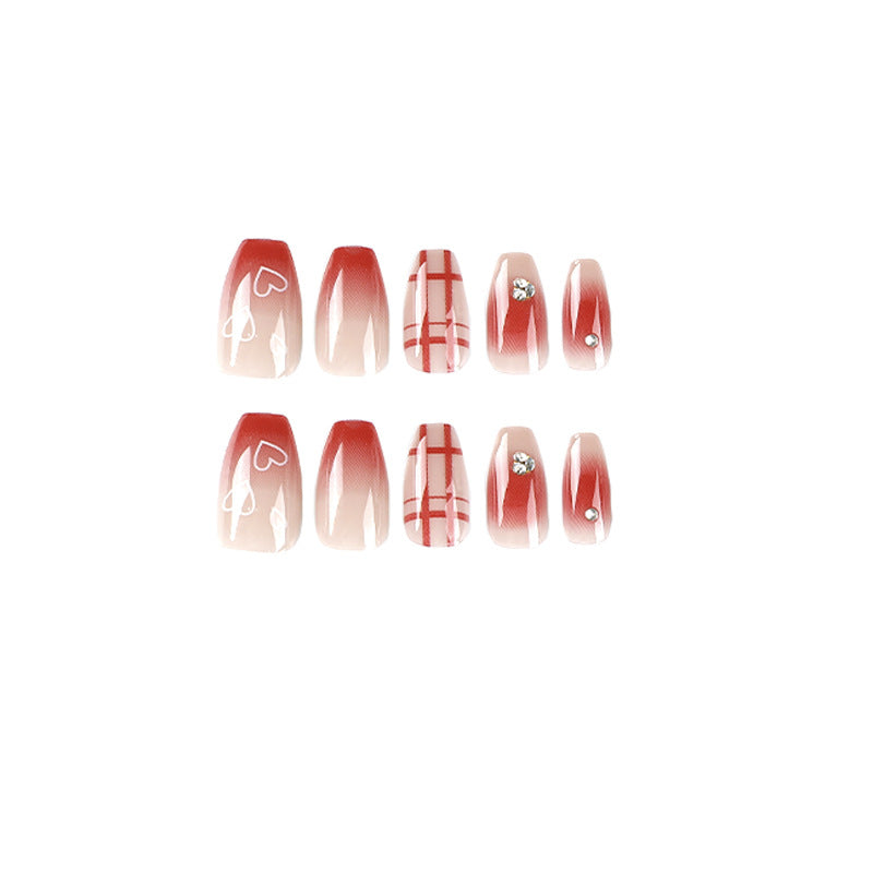 Elegant Nail Art with Glitter Accents Stornfield