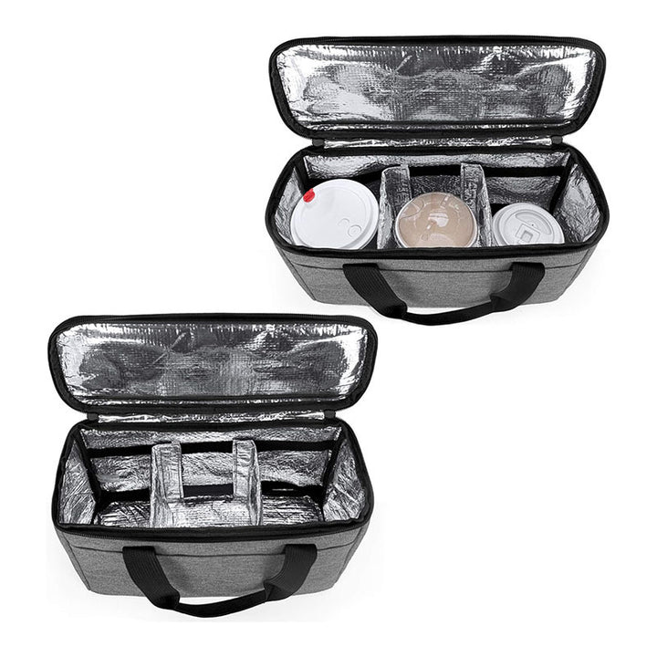 Women's cooler bag with insulated compartments and practical carrying handle Stornfield