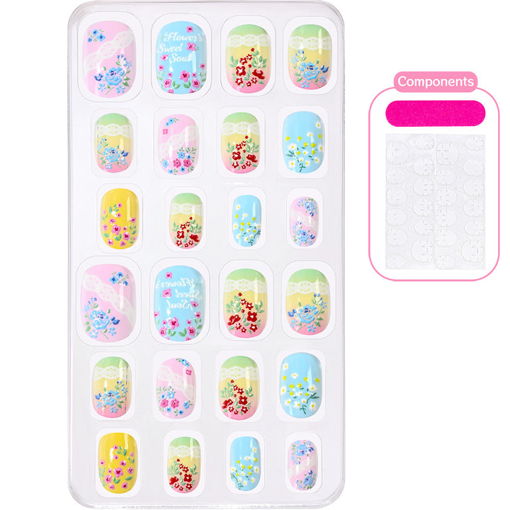 Creative Cartoon-Themed Press-On Nail Collection Stornfield