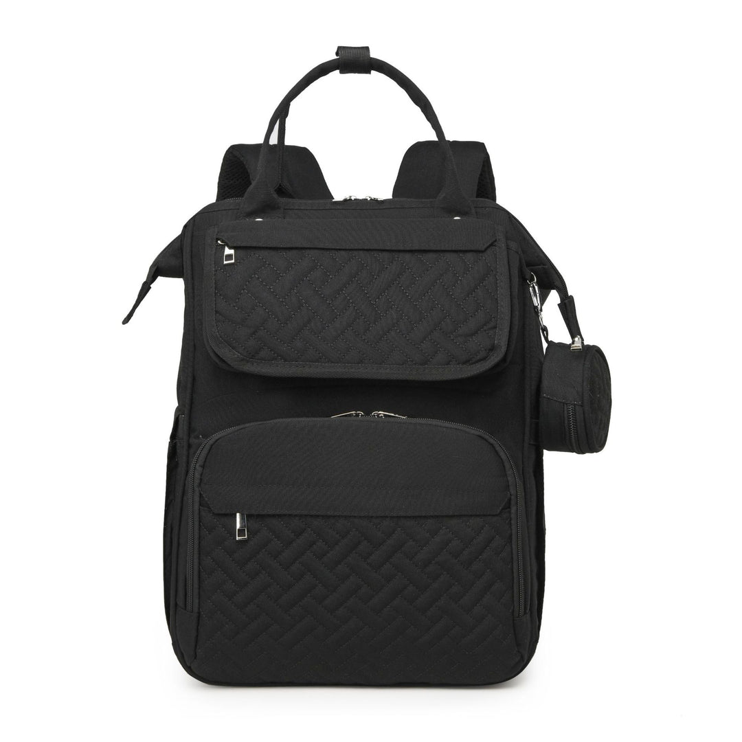 Multi-Functional Quilted Travel Backpack Stornfield