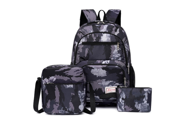 School backpack with multiple compartments and matching accessories Stornfield