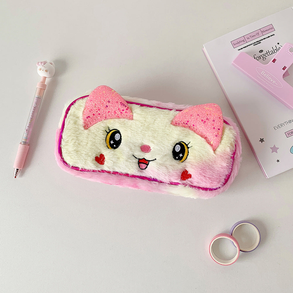 Plush Animal-Themed Pencil Case Stornfield