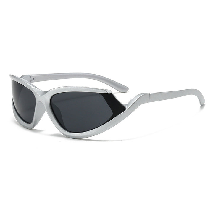 Women futuristic sunglasses with aerodynamic design Stornfield