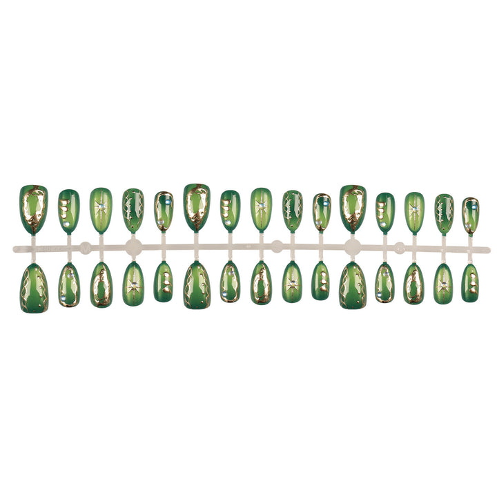 Artistic Press-On Nail Design Set