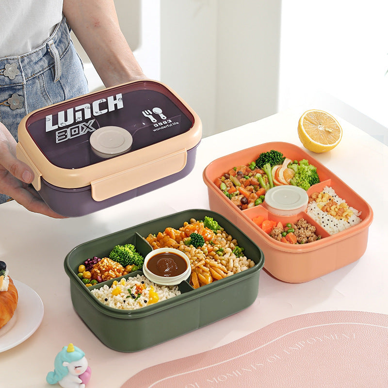 Multi-Sectioned Portable Lunch Box