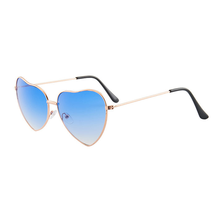 Ladies Heart-Shaped Sunglasses with UV Protection and Elegant Frame Stornfield