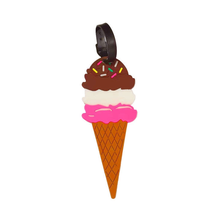 Unisex Luggage Tag in Vibrant Owl Design Bowlift