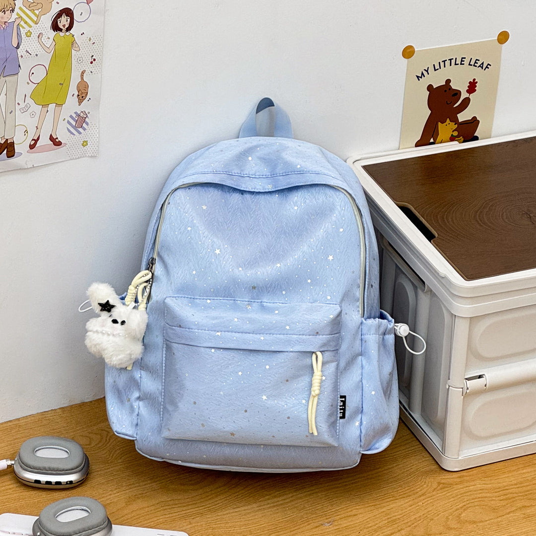 Stylish Multi-Pocket Casual Backpack with Cute Accents Stornfield