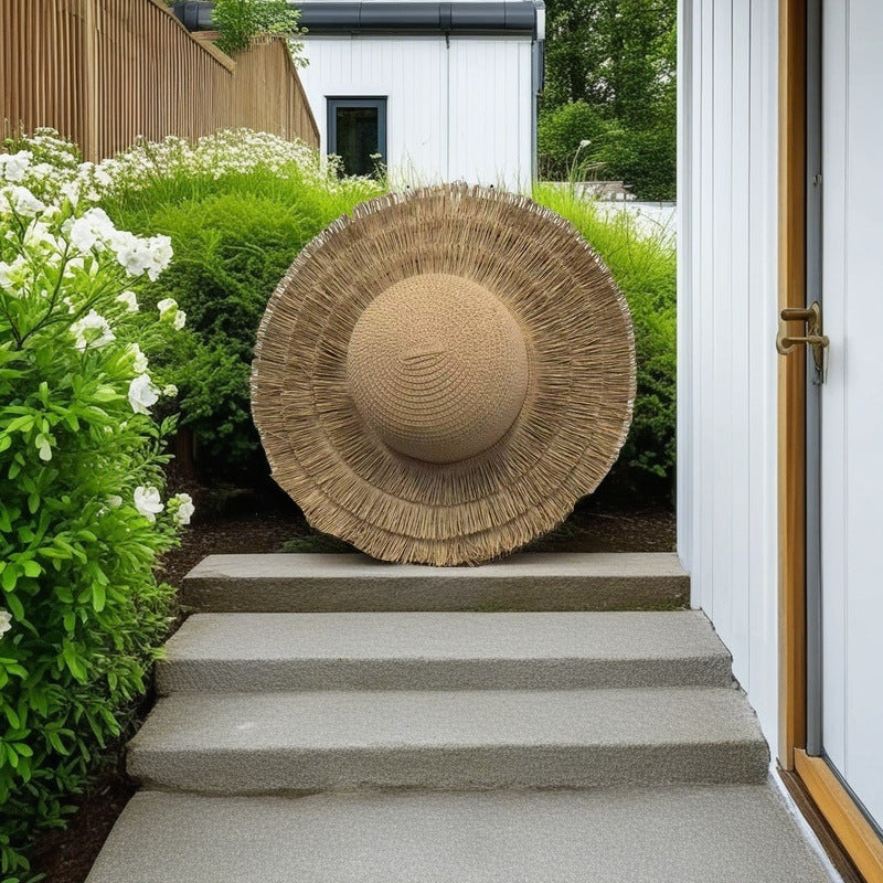 Beach basket with classic sun protection Stornfield