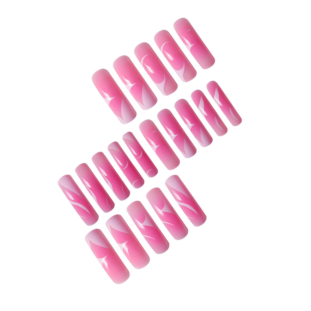 Elegant Artistry Press-On Nail Set Stornfield
