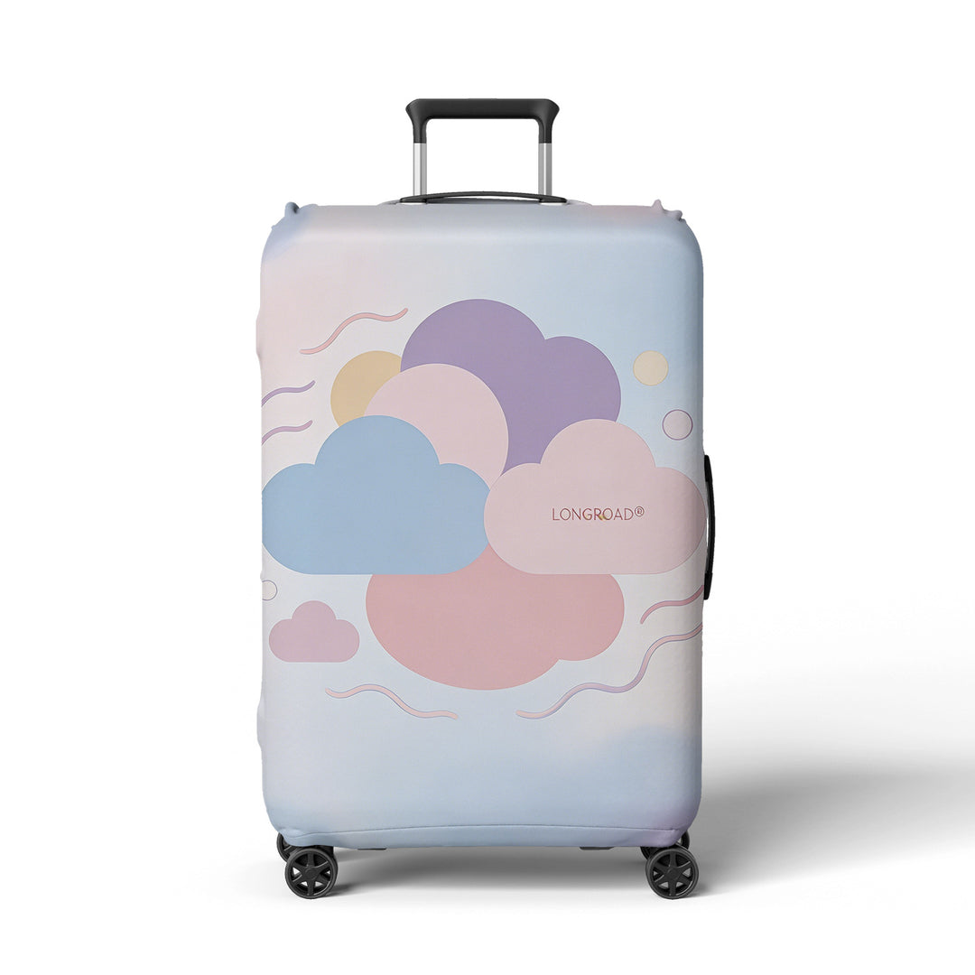 Women's suitcase cover with modern graphic design Stornfield
