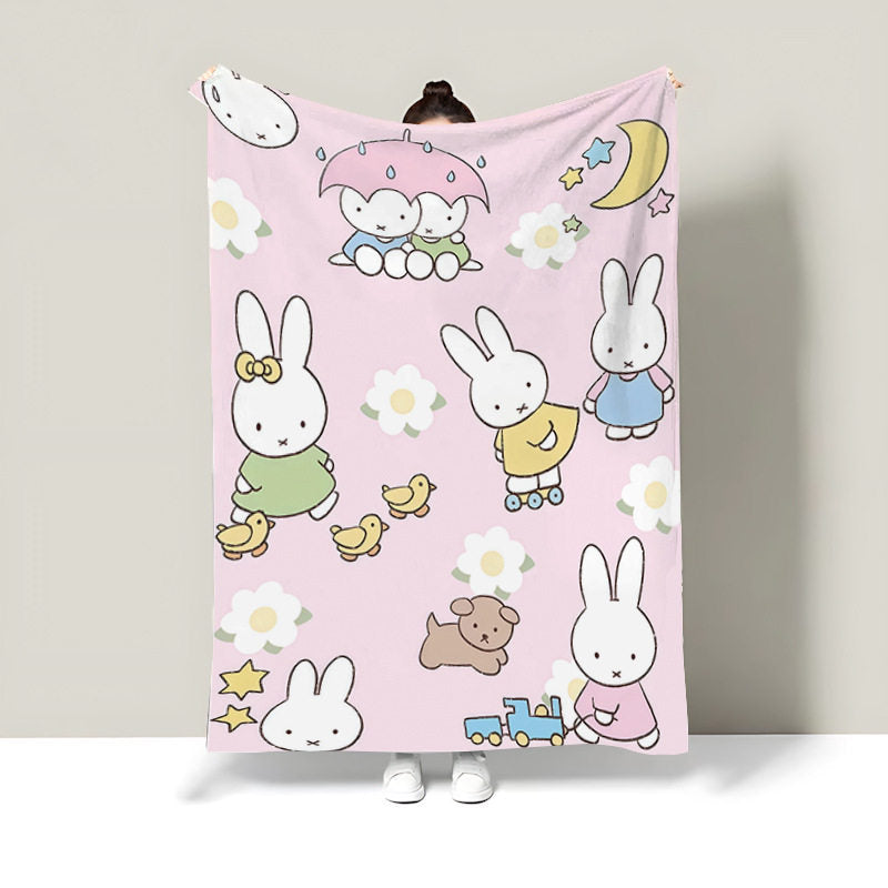 Fun Cartoon-Themed Blanket