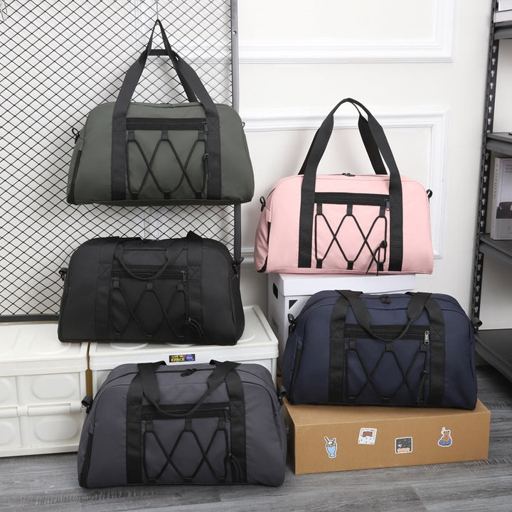 Sporty travel bag with innovative compartment system Stornfield