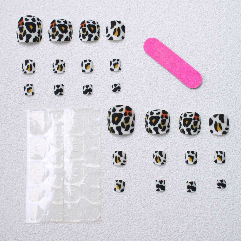 Playful Leopard Print Press-On Nails Stornfield