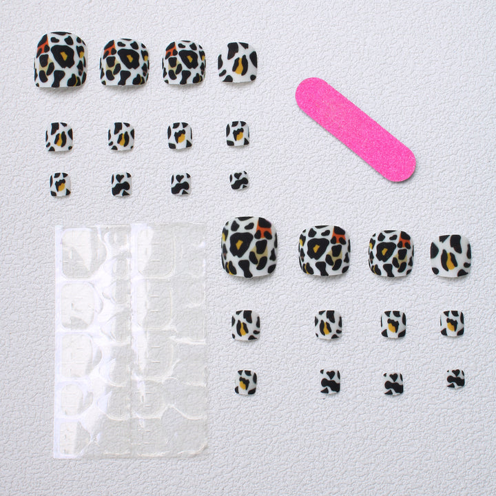 Playful Leopard Print Press-On Nails Stornfield