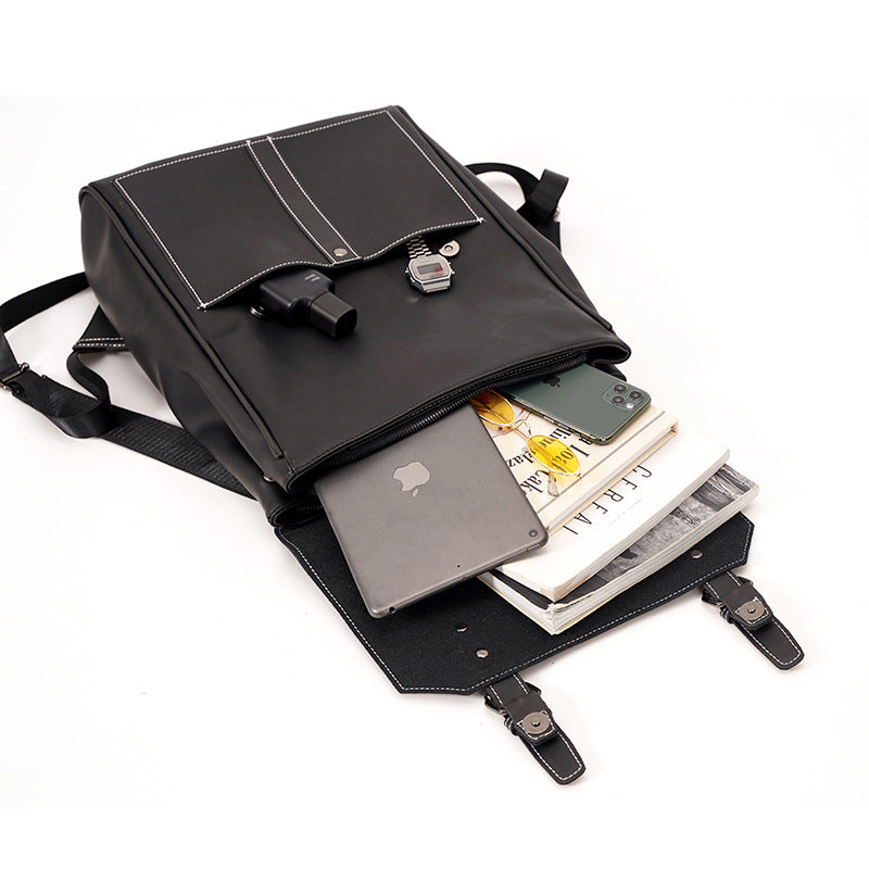 Versatile Leather Backpack Stornfield