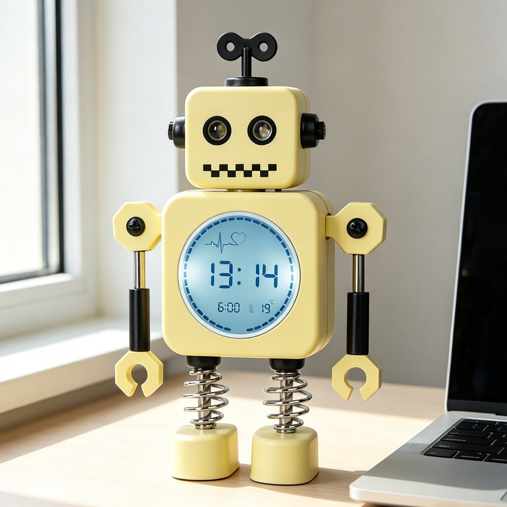 Digital Robot Alarm Clock Stornfield