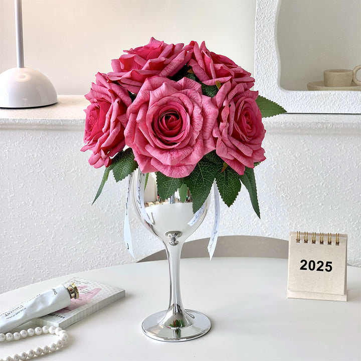 Luxurious Silk Rose Bouquet
