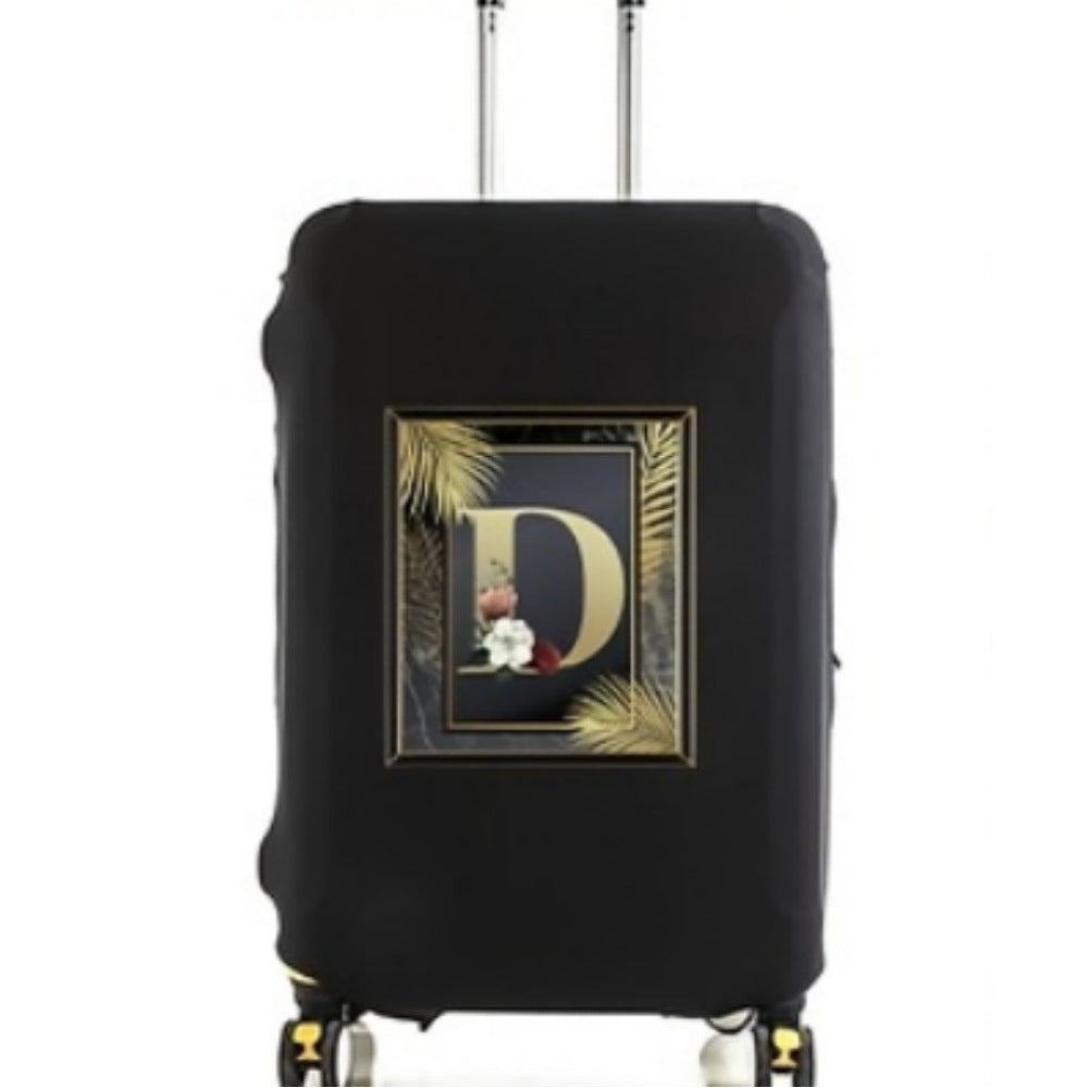 Women's Hard Shell Suitcase with Luxurious Flower Design Stornfield