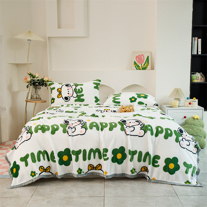Women Patterned Blanket made of Soft Cotton Stornfield