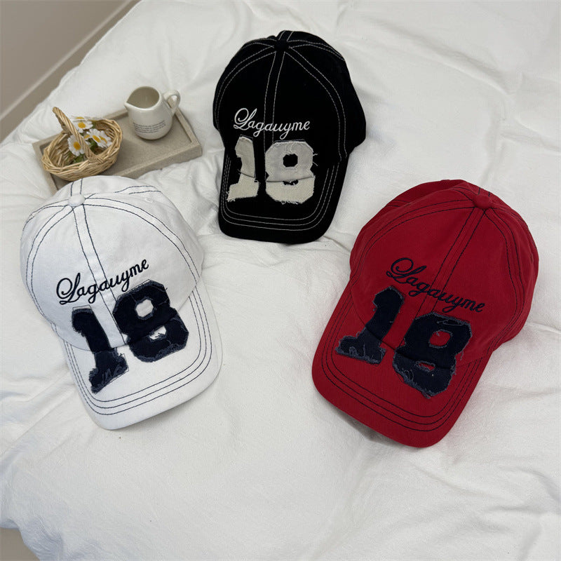 Men's Distressed Denim Baseball Cap Stornfield 1783921779