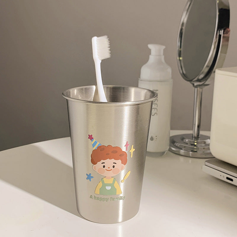 Stainless Steel Toothbrush Holder with Creative Children's Design Stornfield