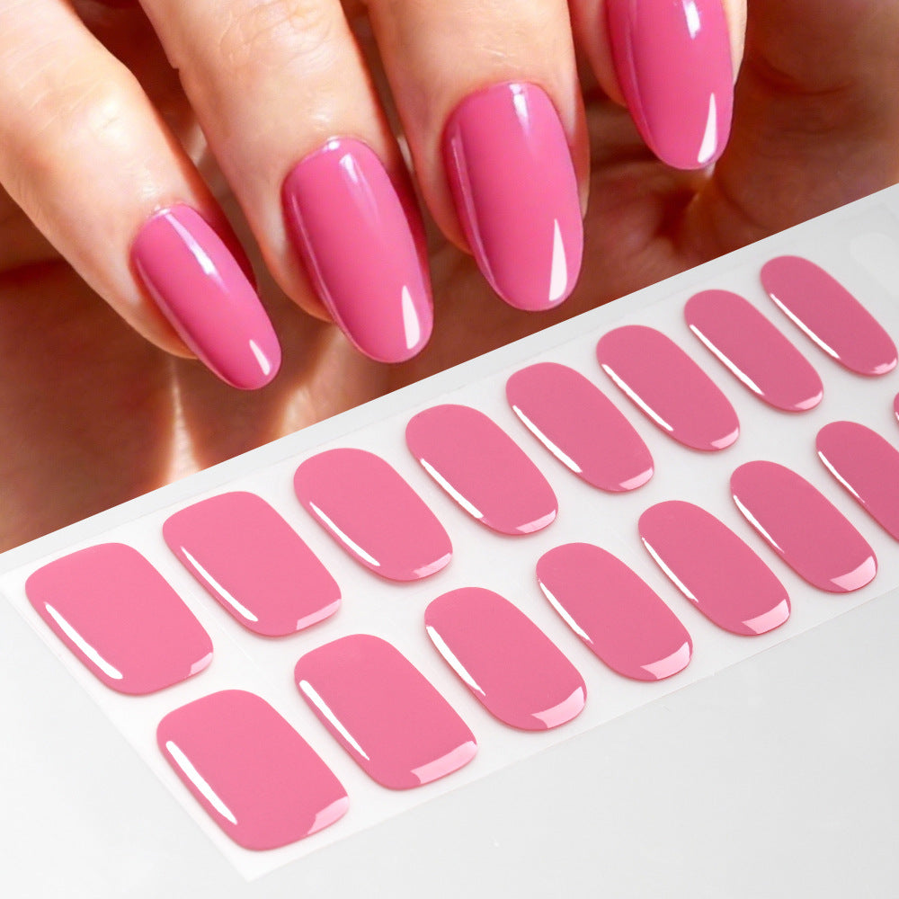 High-Gloss Gel Nail Wraps