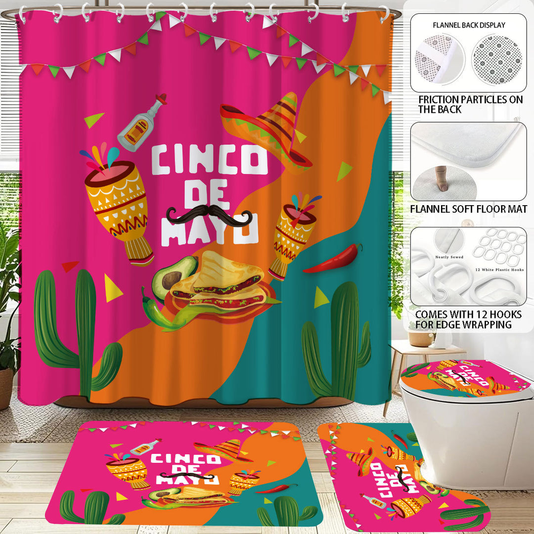 Cinco de Mayo-Themed Complete Bathroom Set Stornfield