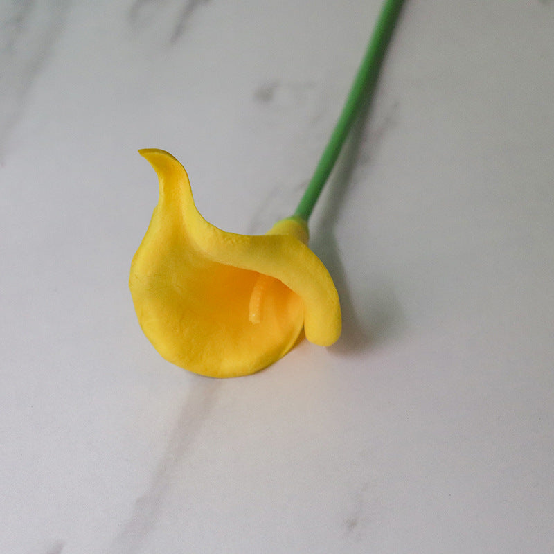 Realistic Decorative Calla Lily Stem