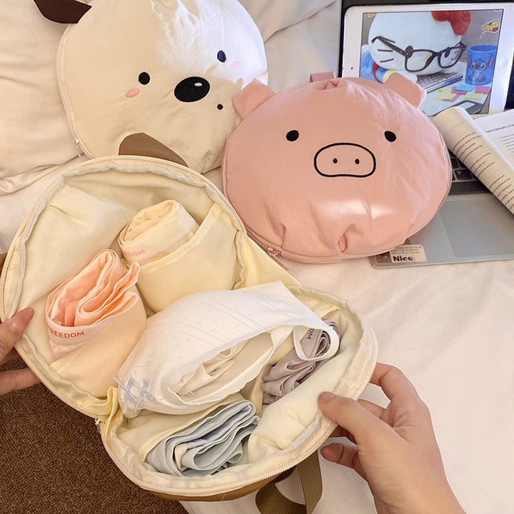 Cosmetic bag in sweet pig design Stornfield