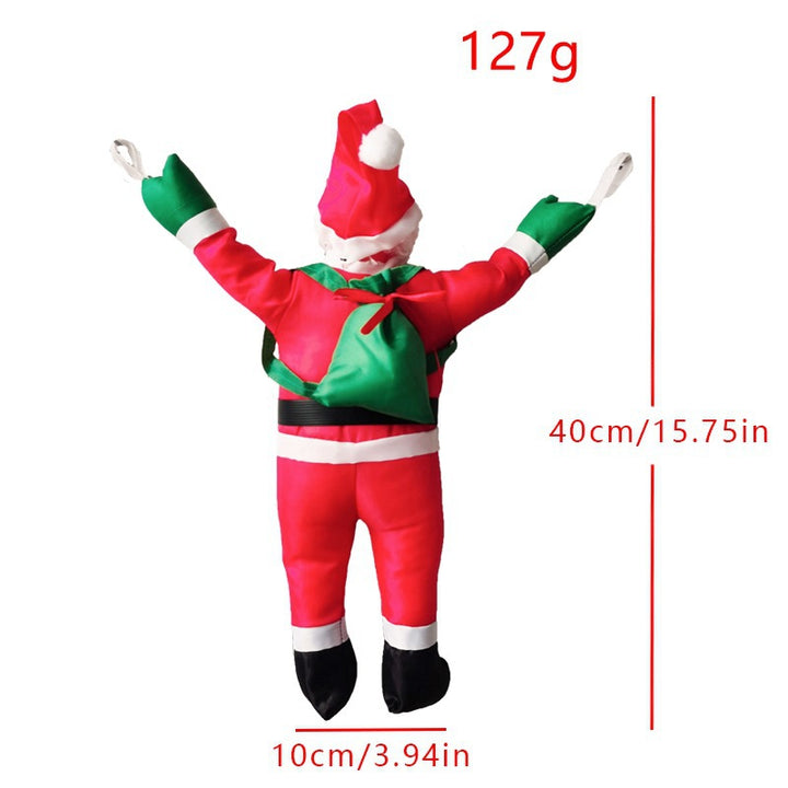 Decorative Santa Claus figure with movable arms