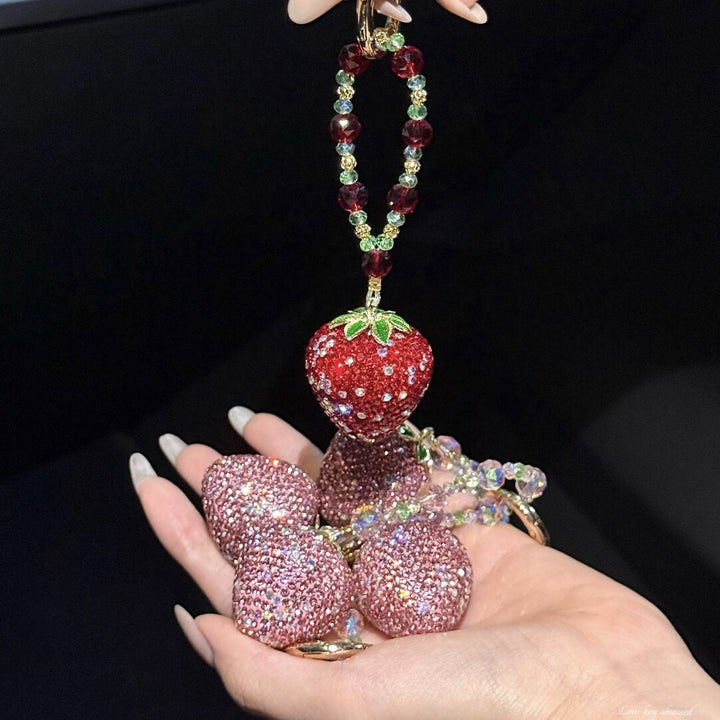 Strawberry Charm Keychain Holder Stornfield