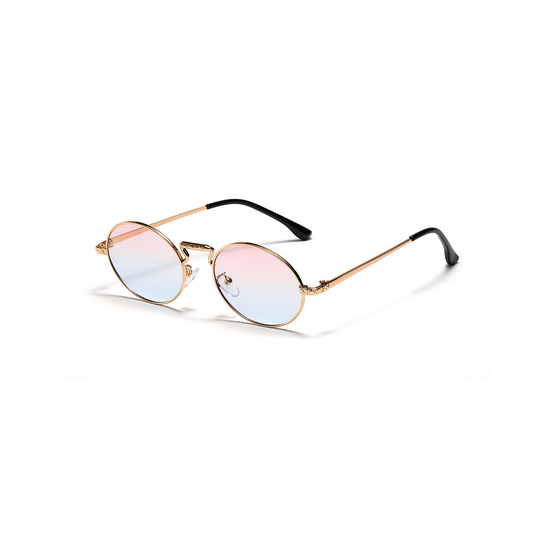 Ladies round fashionable sunglasses Stornfield