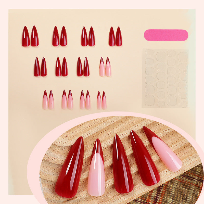 Creative nail set with elegant gradient Stornfield