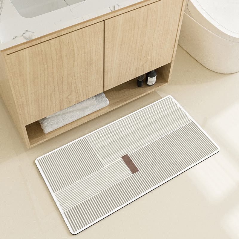 Decorative Luxe Bath Mat Stornfield