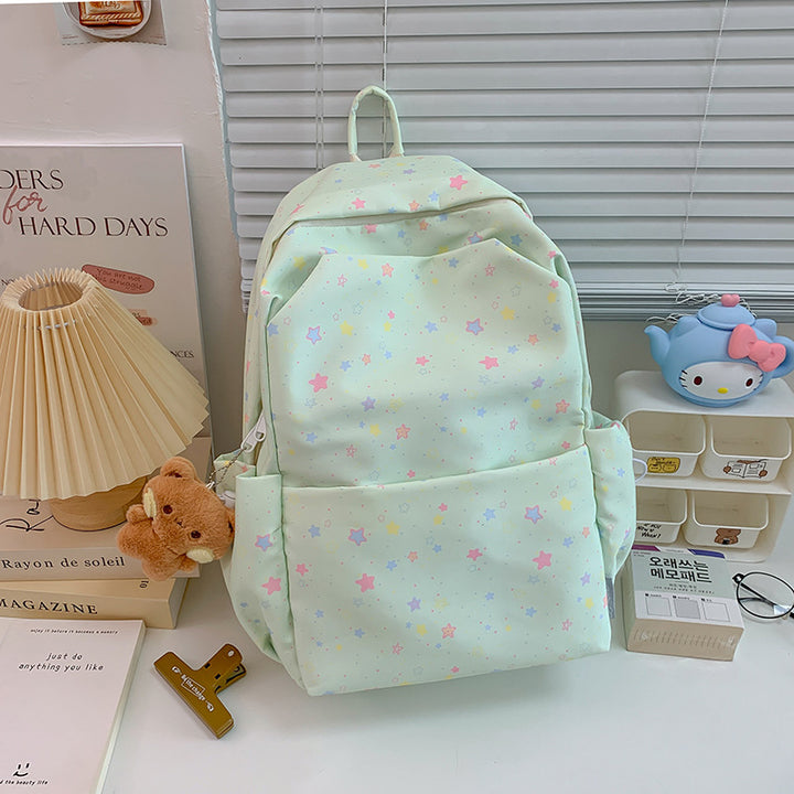 Whimsical Star Patterned Backpack