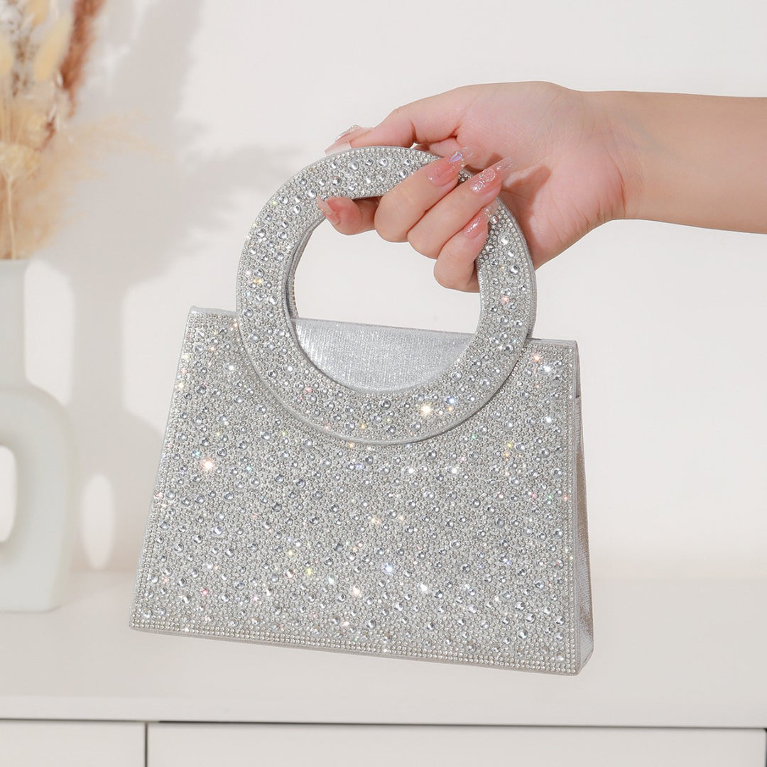 Glamorous Rhinestone Evening Tote
