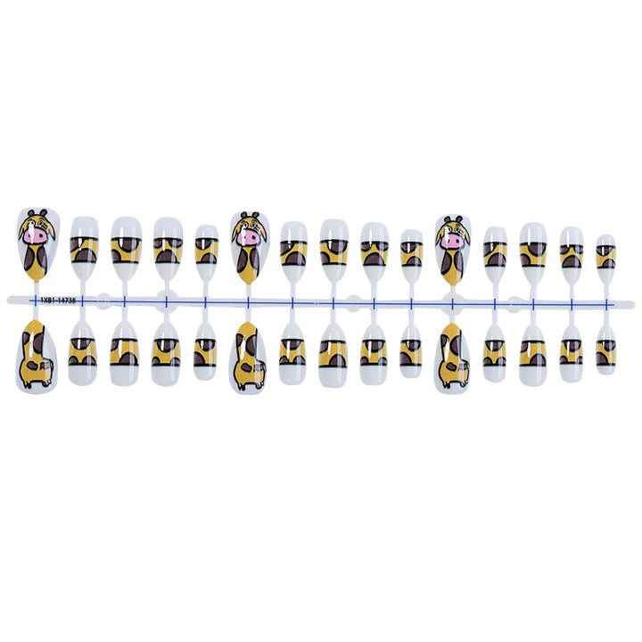 Creative Animal-Themed Press-On Nail Set Stornfield