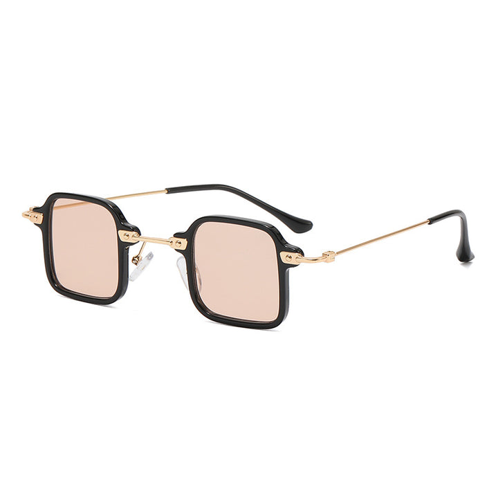 Women's geometric sunglasses with stylish metal frame Stornfield