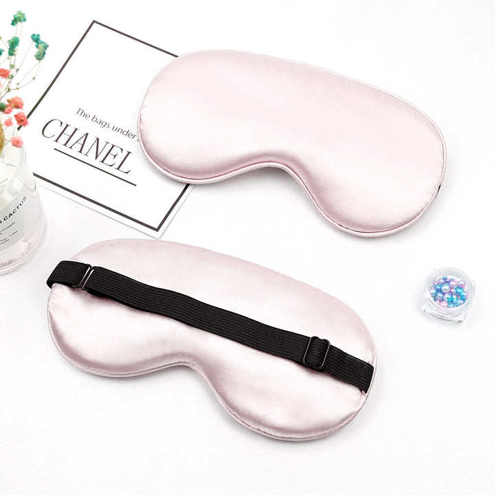 Unisex nan luxurious satin sleep mask with anatomical contour and adjustable elastic band Stornfield