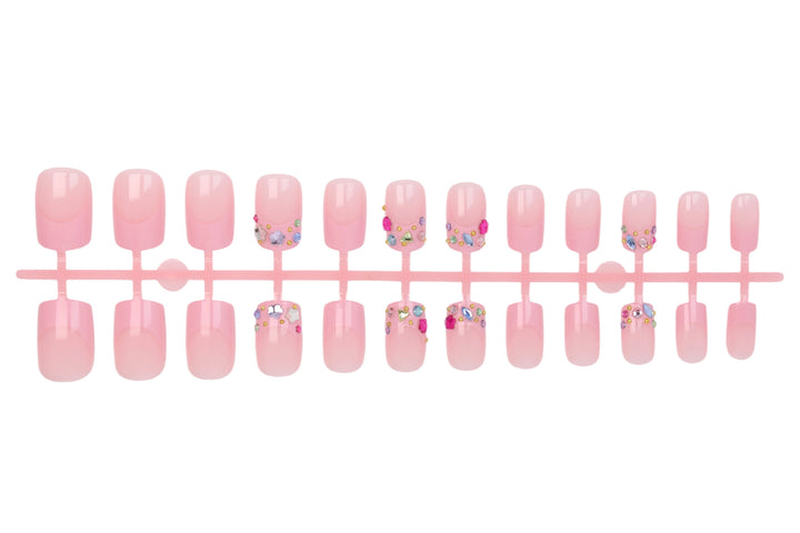 Nail art set with sparkling decorative elements Stornfield