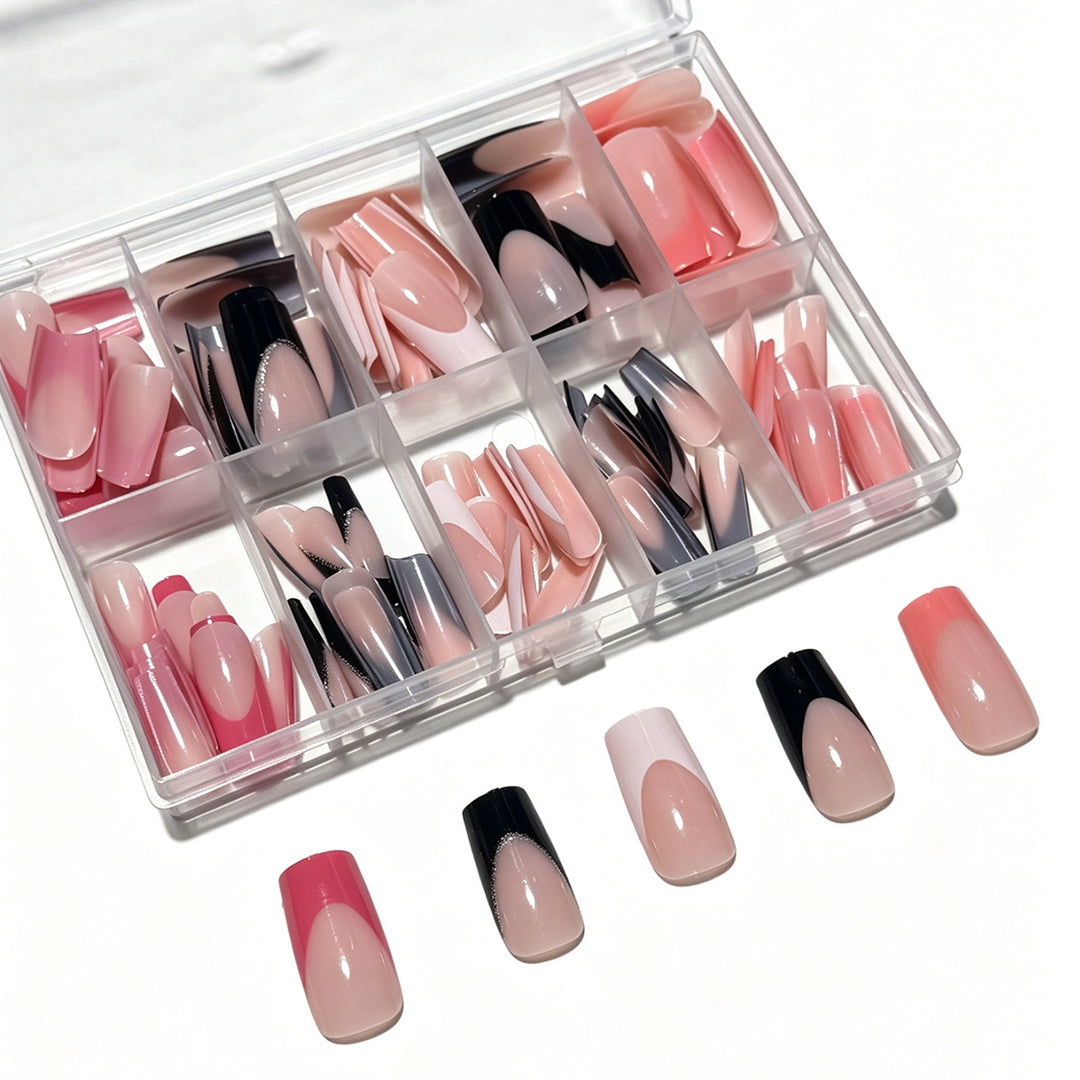 Gradient French Tip Press-On Nail Set Stornfield