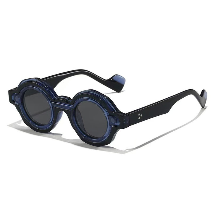 Ladies fashionable sunglasses with unique round design Stornfield