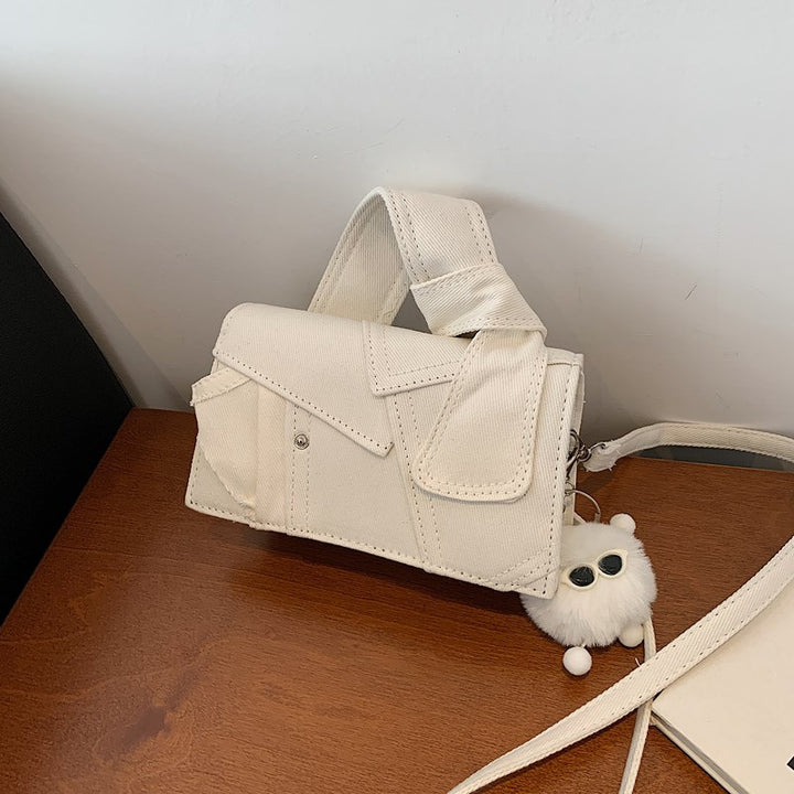 Unique Denim Crossbody Handbag
