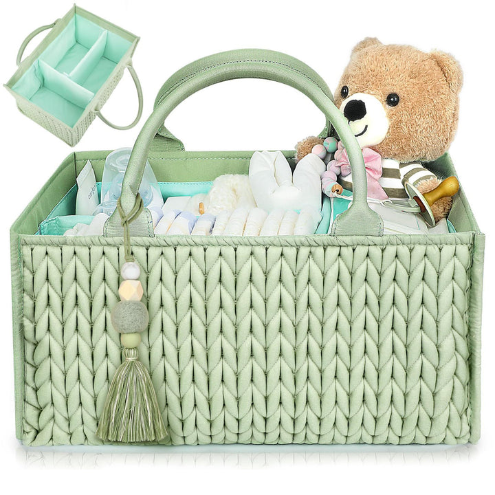 Women decorative wrap basket with removable compartments Stornfield
