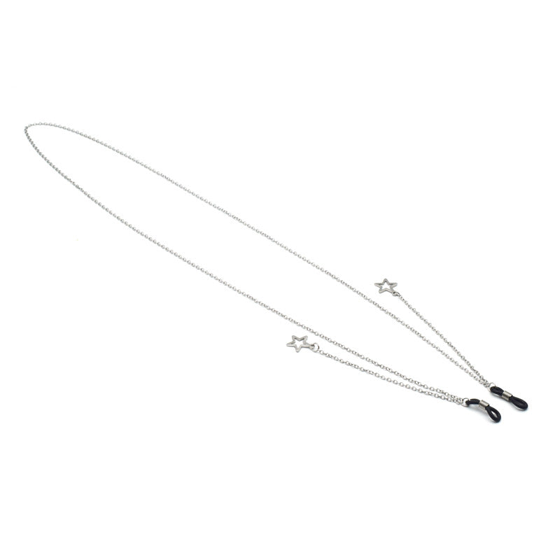 Elegant Star-Accented Eyewear Chain Stornfield