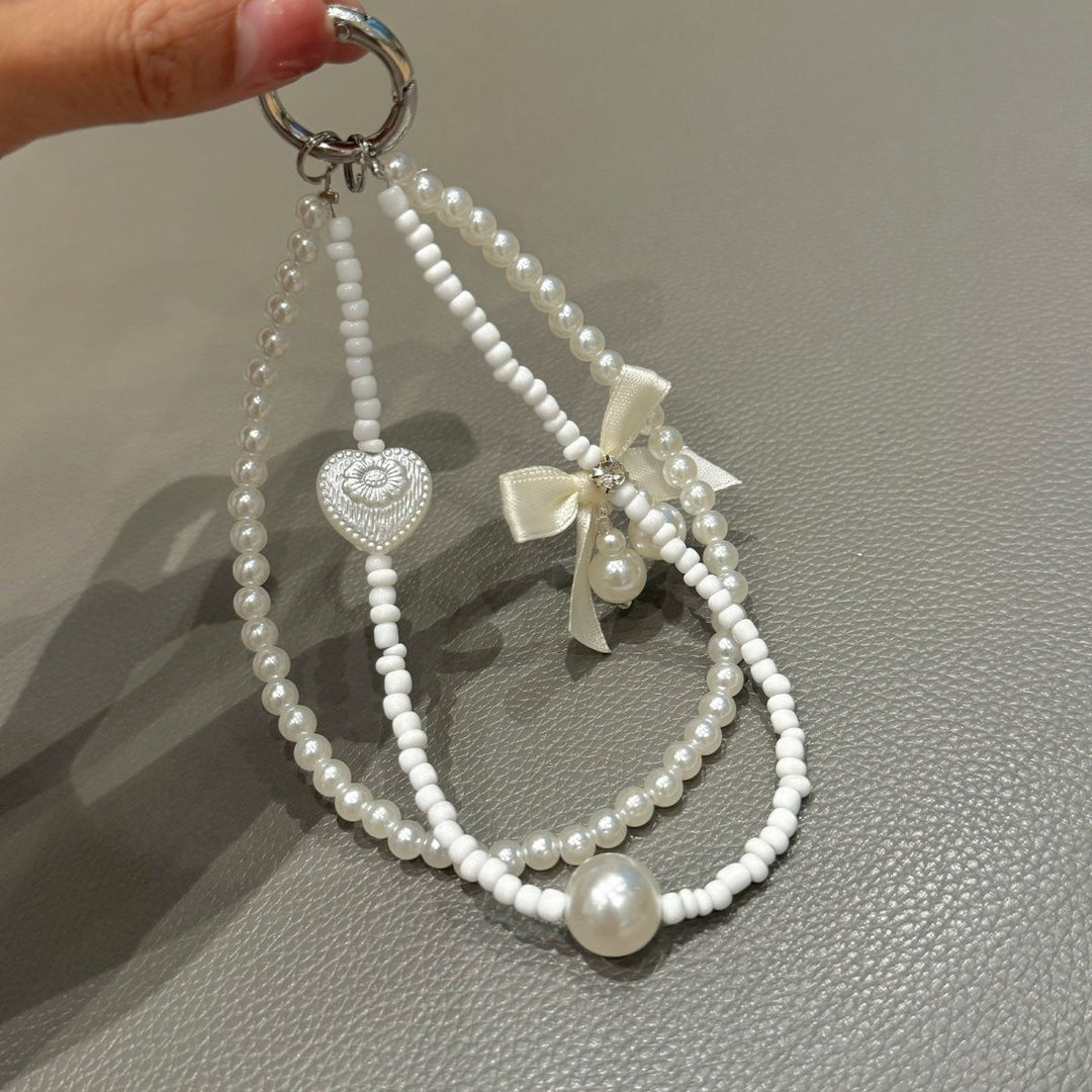 Elegant Beaded Charm Keychain Stornfield 1790135999
