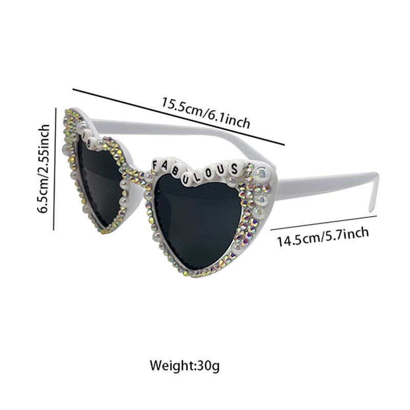 Glamorous Heart-Shaped Sunglasses Stornfield