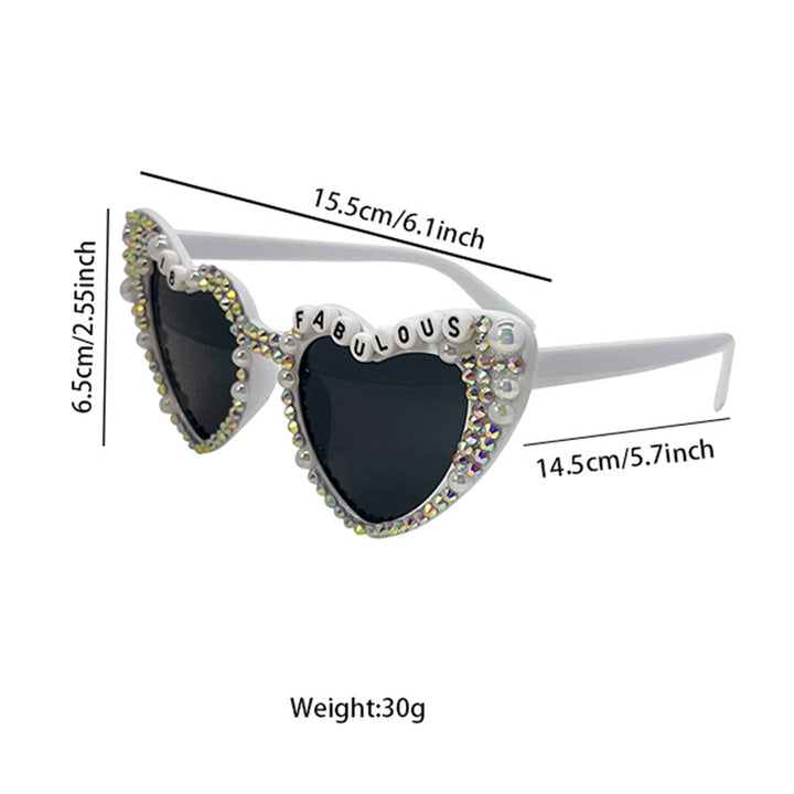 Glamorous Heart-Shaped Sunglasses Stornfield