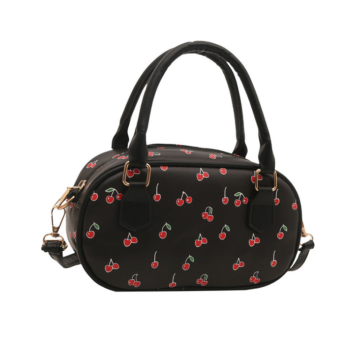 Playful Cherry Print Mini Handbag Stornfield